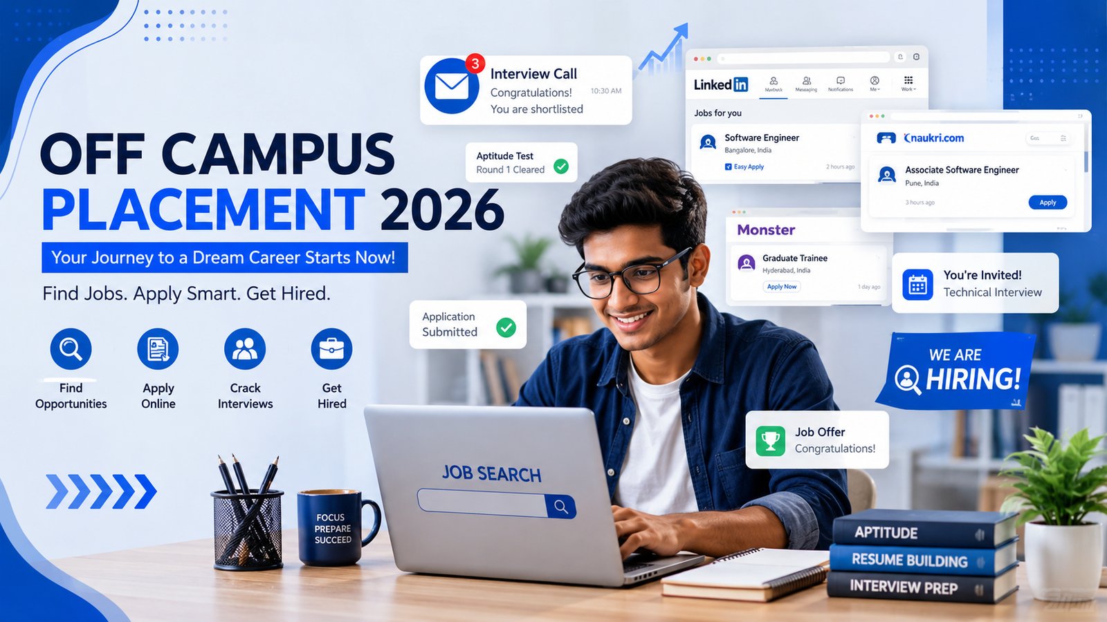 Off Campus Placement 2026: Complete Guide for 2024, 2025 & 2026 Batch Students
